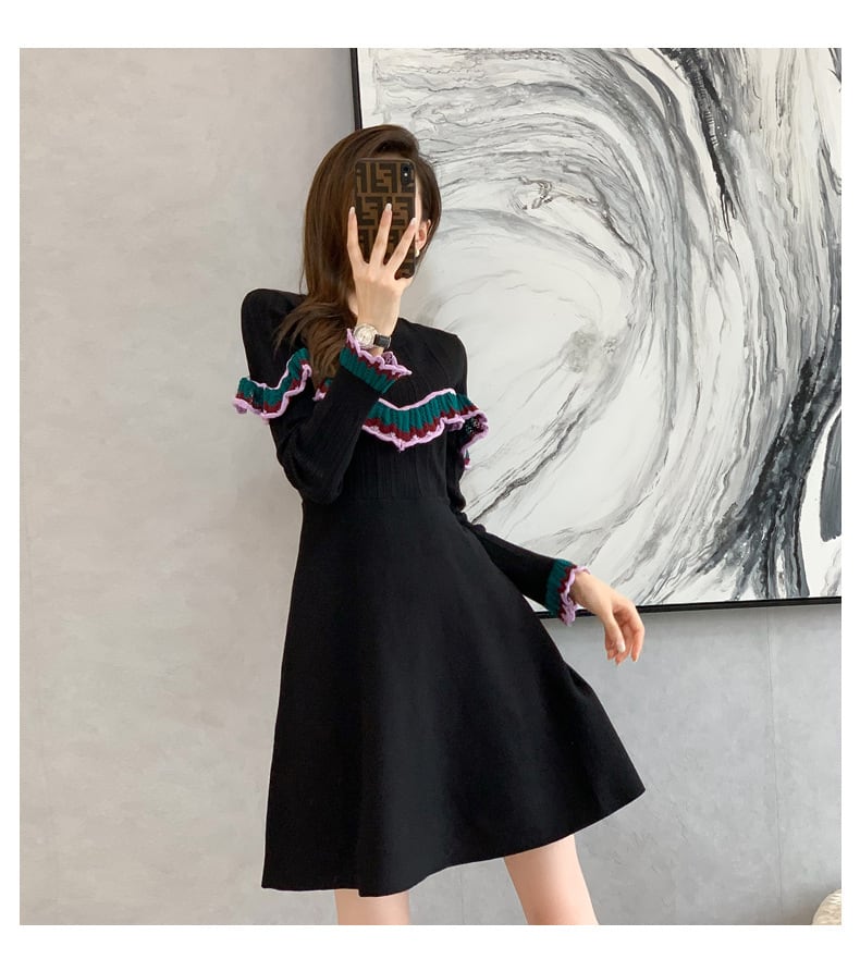 【dress】ニットワンピース　M25499