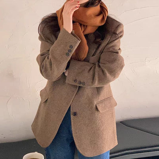 【outer】長袖秋冬コートアウターG23995