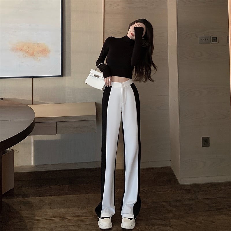 【bottoms】カラーマッチングガウチョパンツG20424