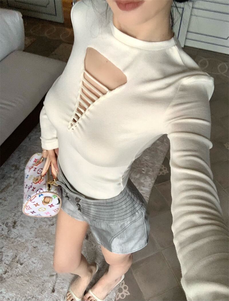 【tops】長袖Tシャツ　M29685