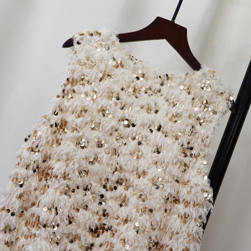 【dress】キラキラベストワンピース　M25437