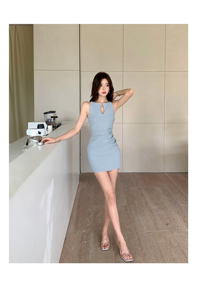 【dress】ノースリーブワンピース　M24109