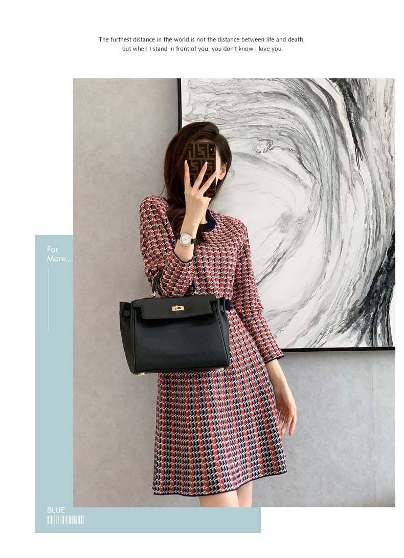 【dress】ニットワンピース　M25501