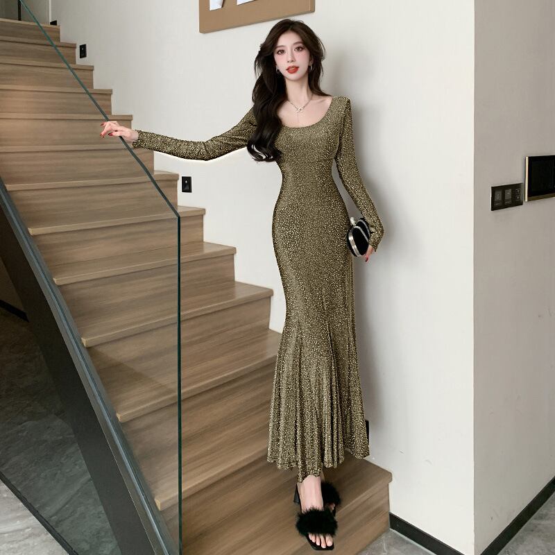 【dress】マーメイドデートワンピース　M28108