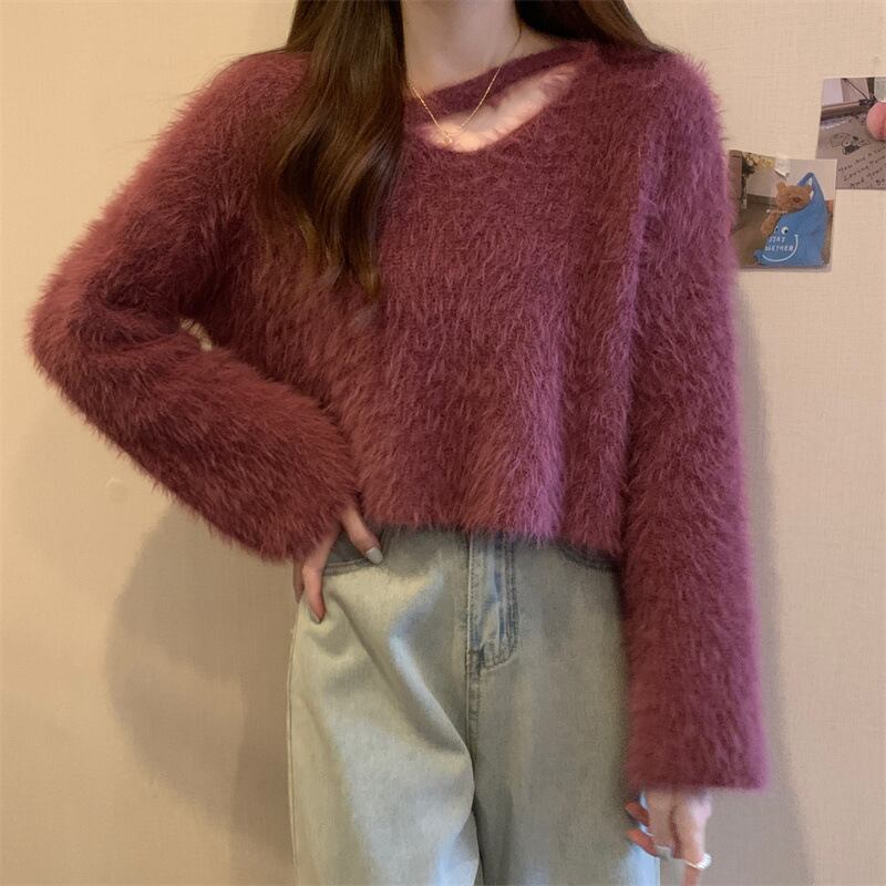 【tops】シャギープルオーバー　M19141