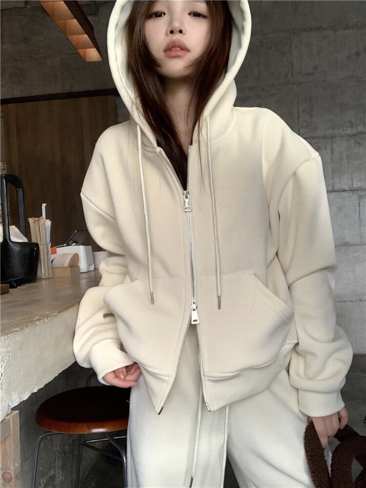 【set】フーディーパーカー×ワイドパンツセット　M27324