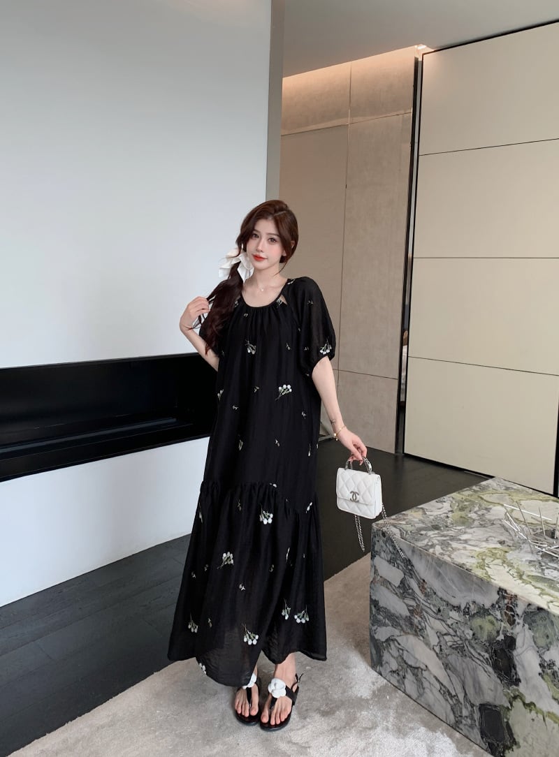 【dress】カジュアルワンピース　M25325