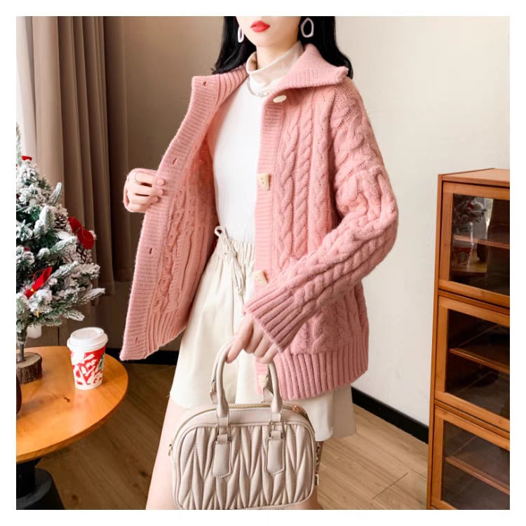 【outer】ニットカーデ　M25750