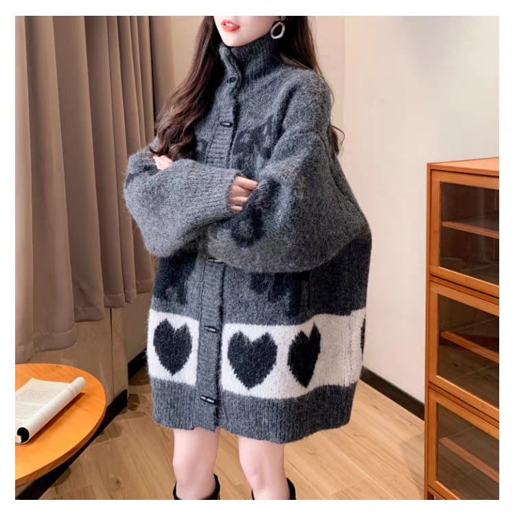 【outer】ニットカーデ　M28167