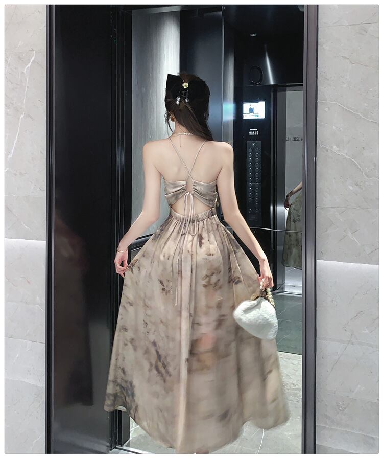 【dress】ホルターネックワンピース　M29997