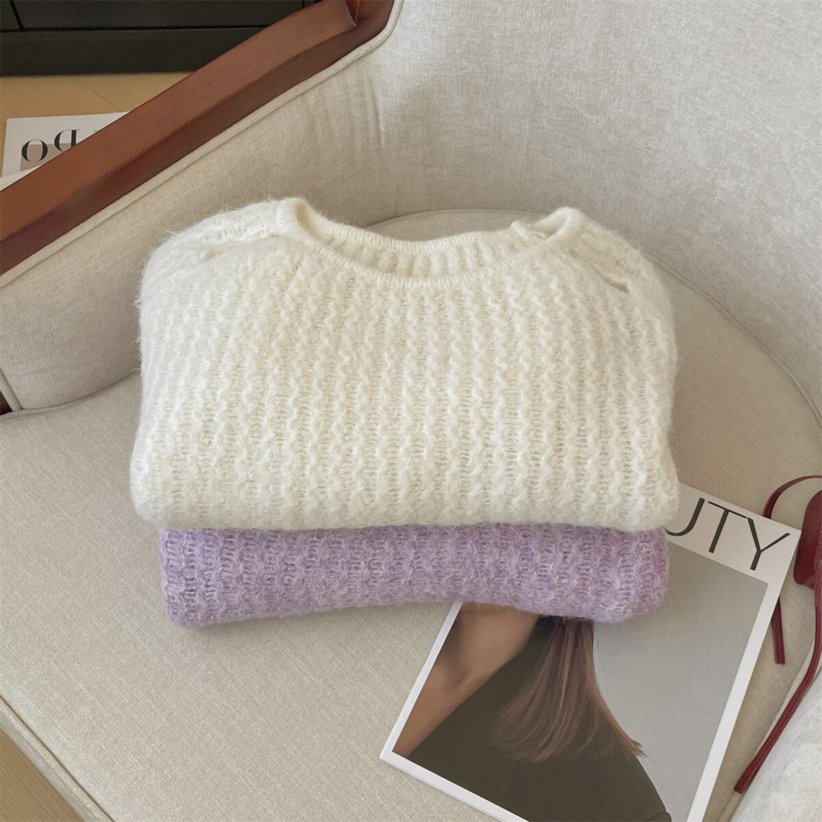 【tops】ニットセーター　M29314