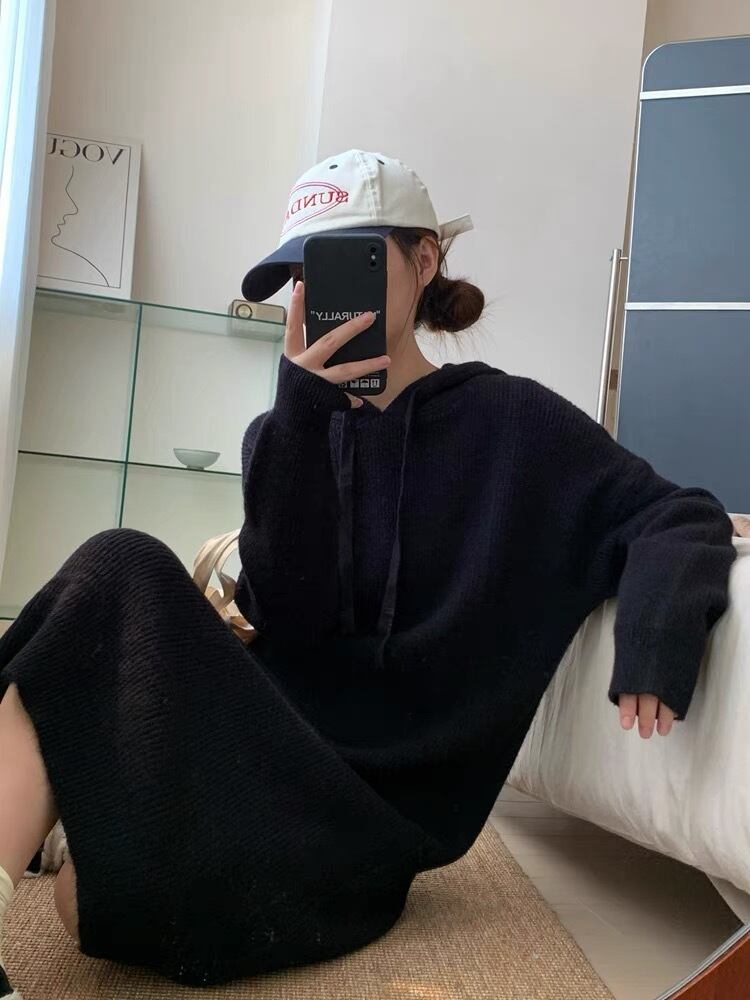 【dress】フード付きワンピース　M19128