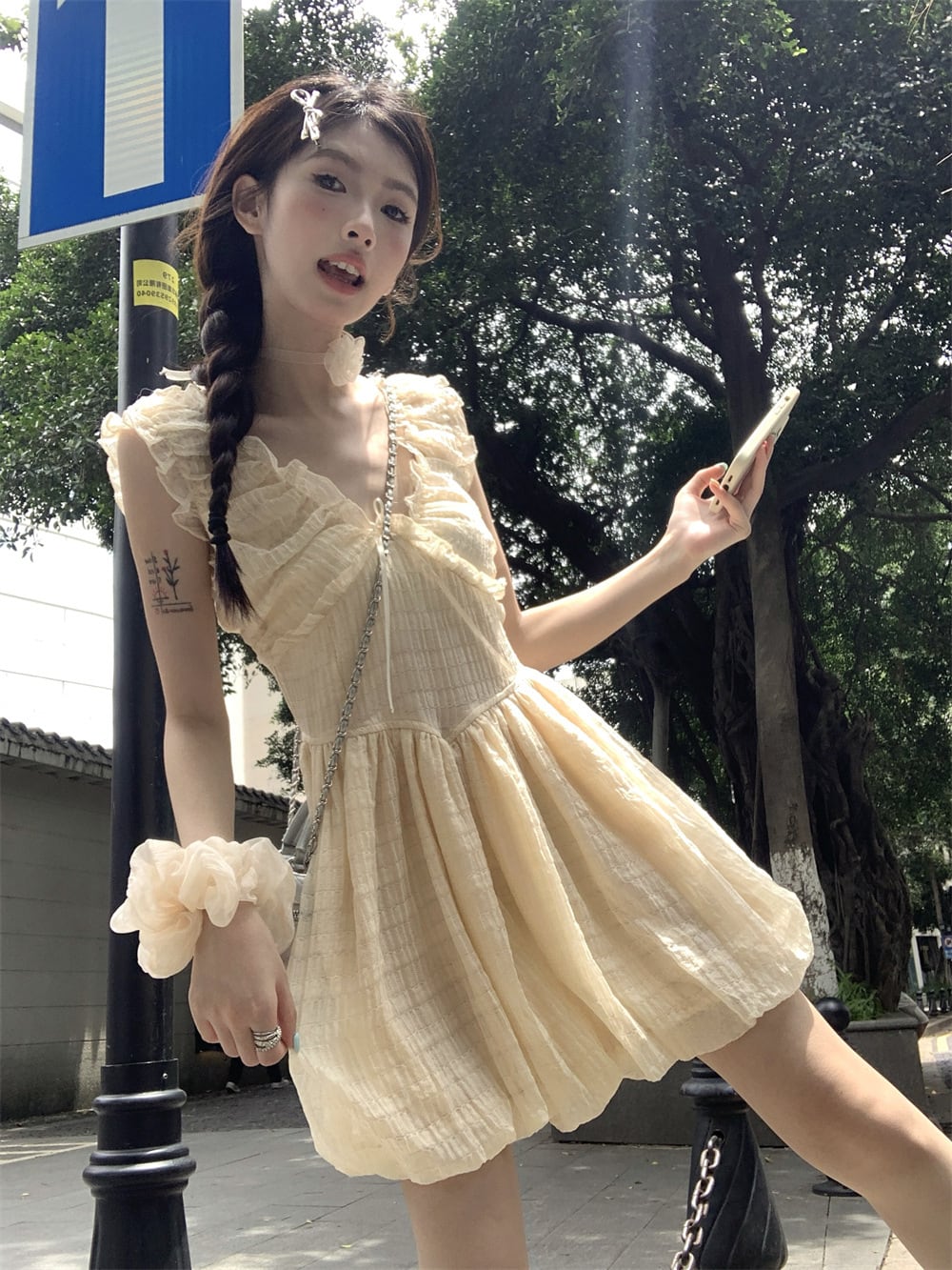 【dress】デートワンピース　M24940