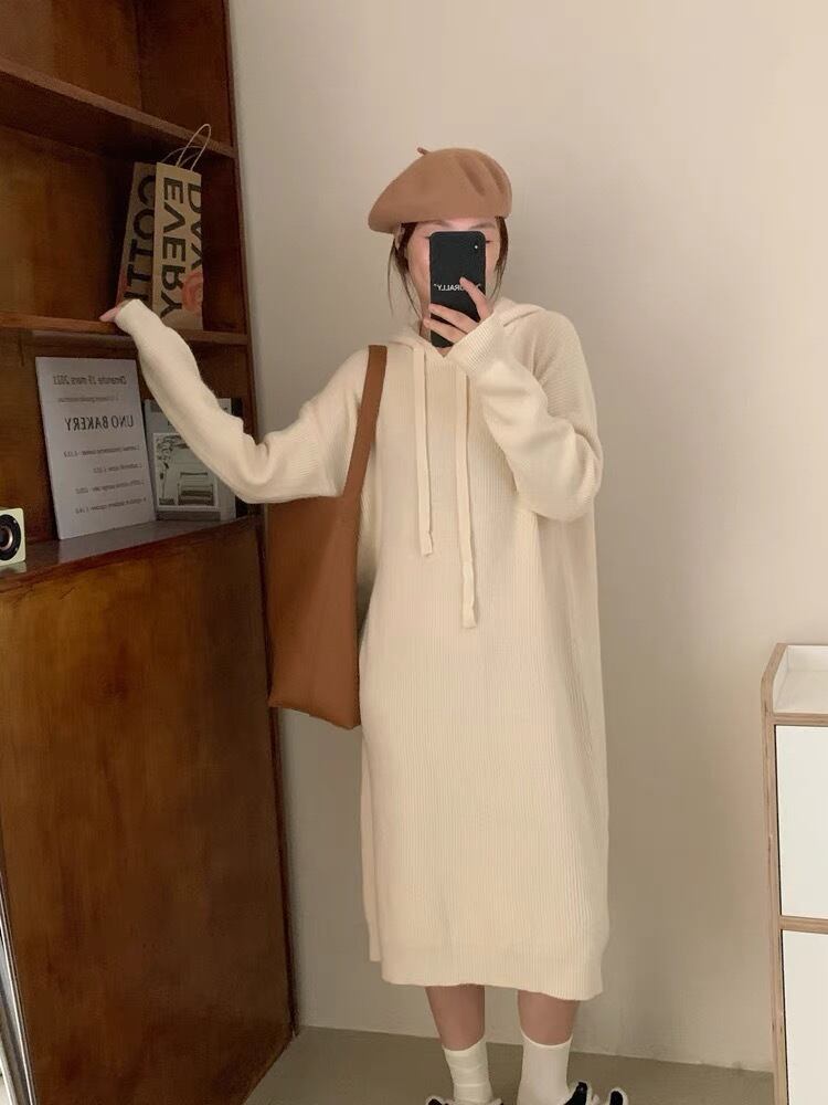【dress】フード付きワンピース　M19128