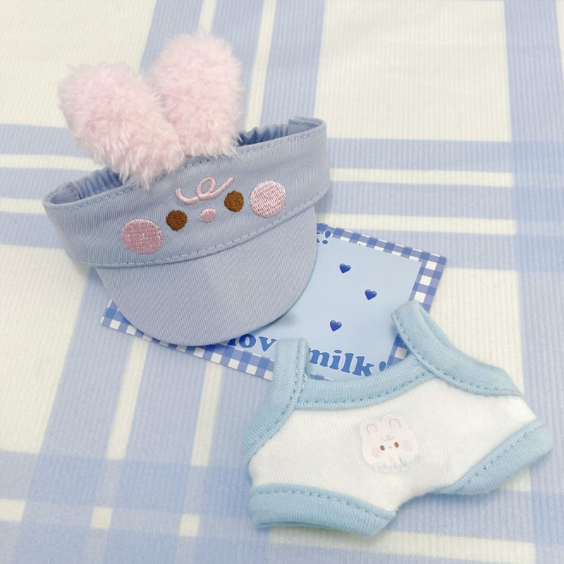 【GOODS】着せ替え  ぬいぐるみ服 10cm 2点セット Q2569