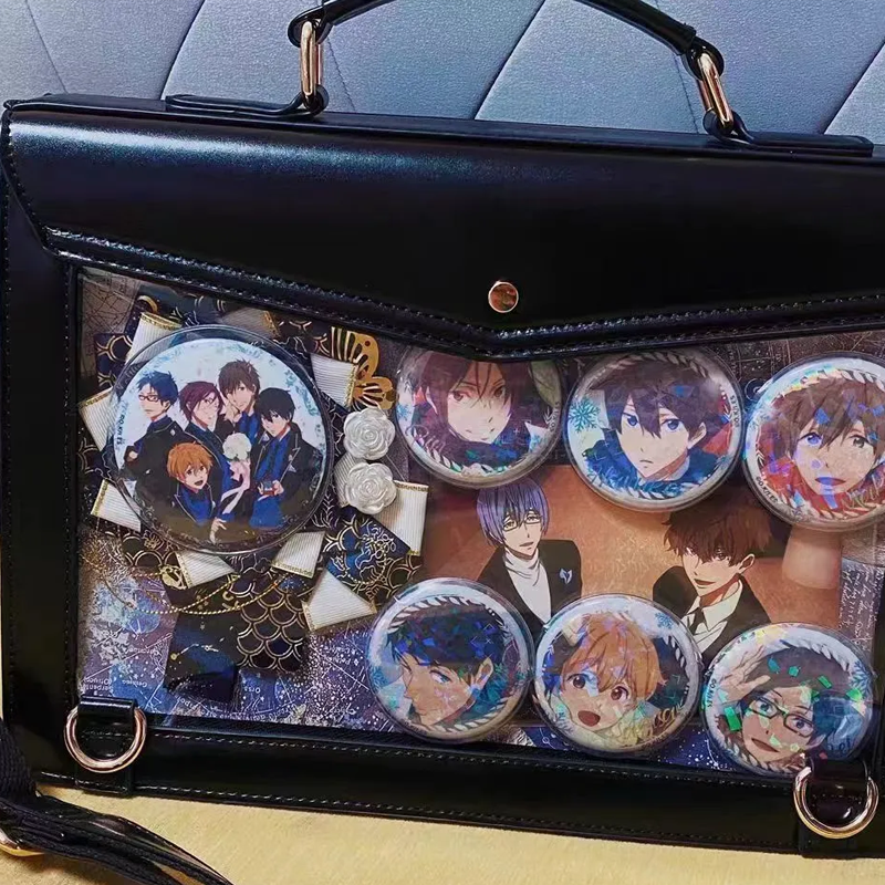 【GOODS】痛バッグ 学生 ショルダーバッグ 2way Q2490