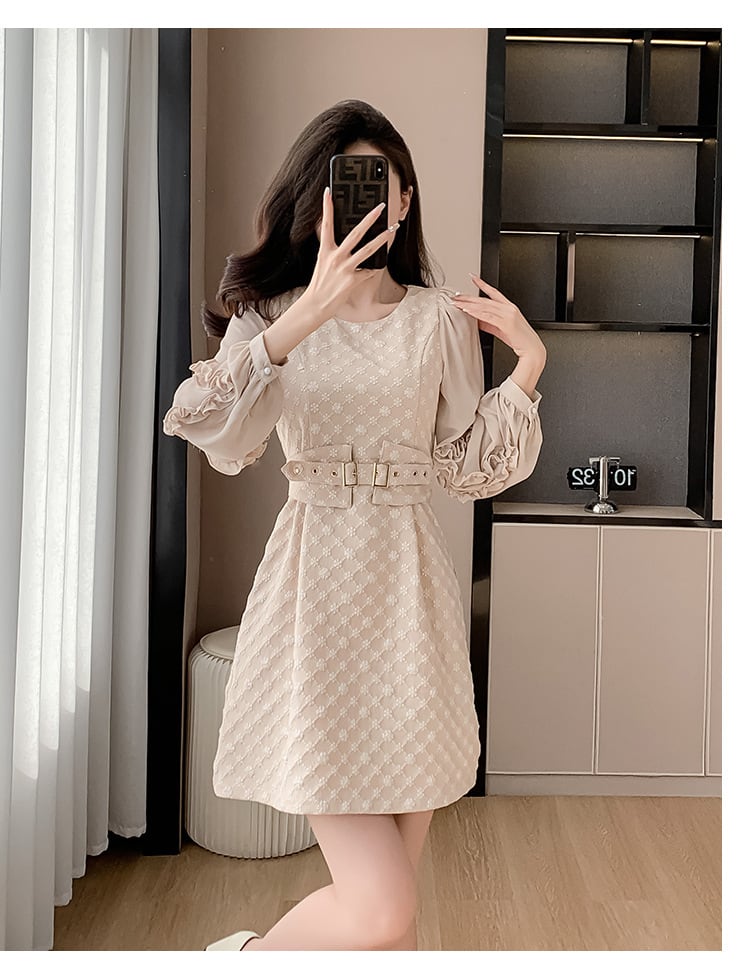 【dress】フランス風Aラインワンピース G19631