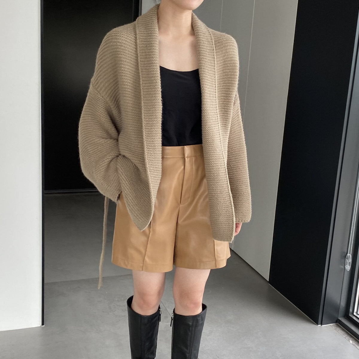 【outer】ニットカーデ　M18733