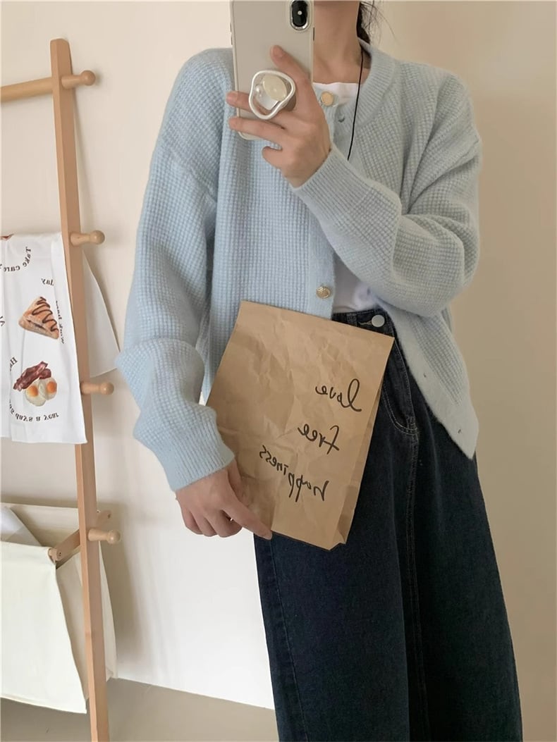 【outer】ニットカーデ　M25959