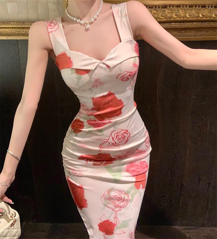 【dress】プリントキャミワンピース G20131