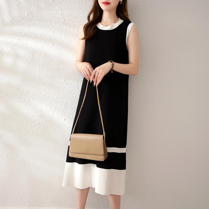 【dress】ノースリーブニットワンピース G21125