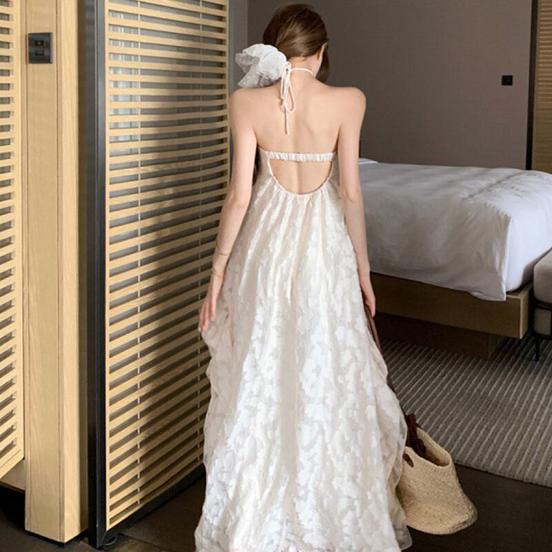 【dress】ホルターネックデートワンピース　M29797