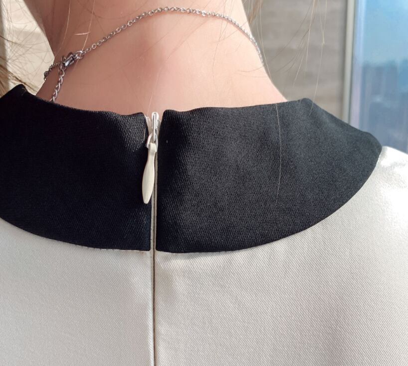 【dress】高級感気質満点質感のいいOL通勤レディースワンピース