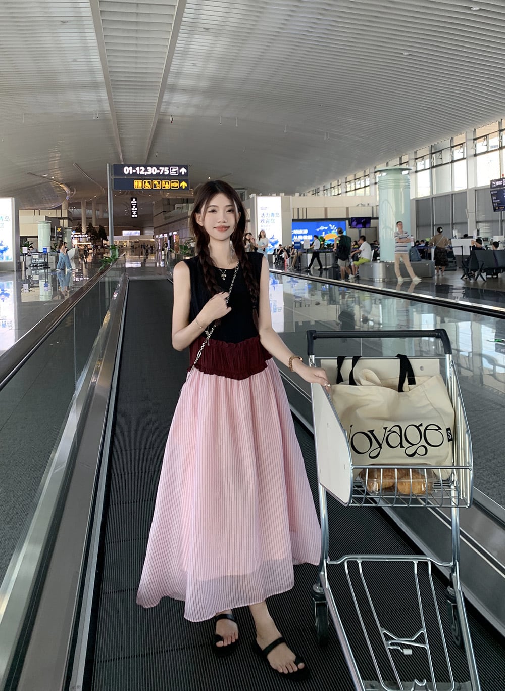 【dress】ノースリーブワンピース　M24340