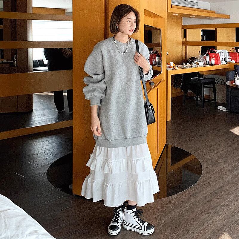 【dress】ドッキングワンピース　M18691