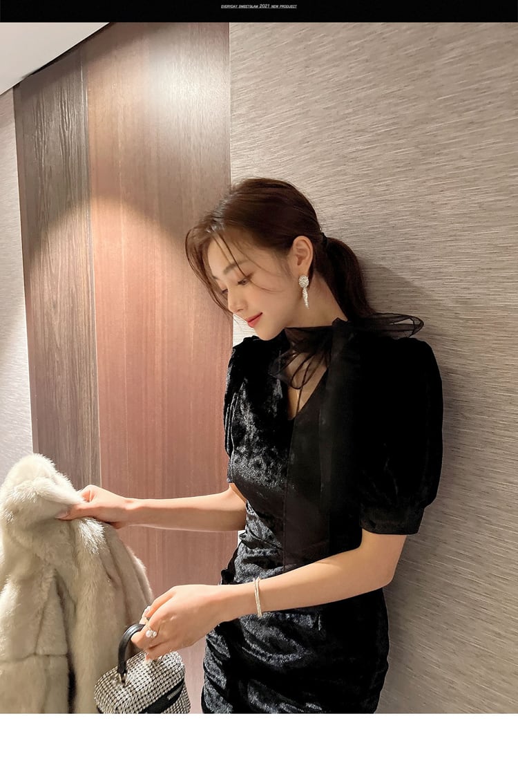 【dress】マーメイドワンピース　M24813