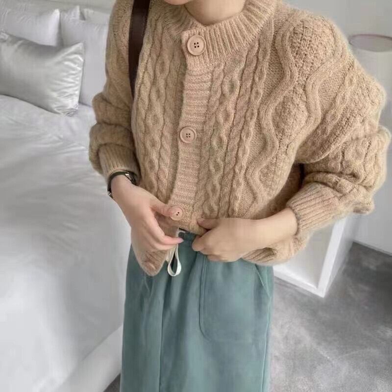 【outer】ニットカーデ　M28654