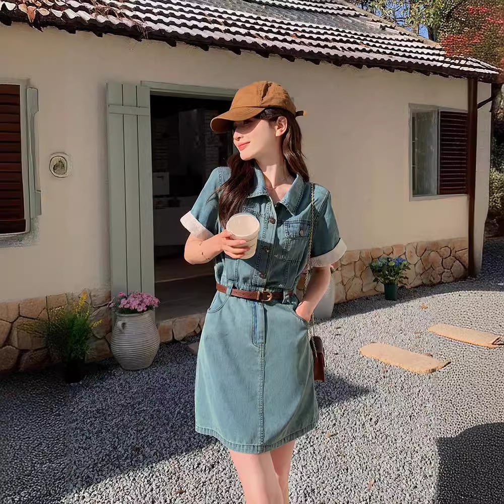 【dress】デニムワンピース　M23932