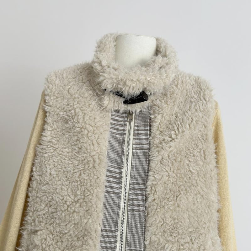 【outer】2wayファードッキングベスト Q7796