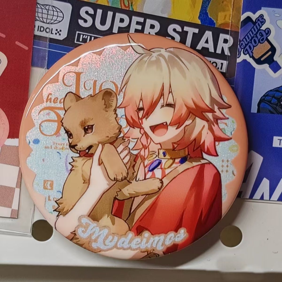 【GOODS】崩壊スターレイル  モーディス ファイノン ちびキャラ 缶バッジ Q2196