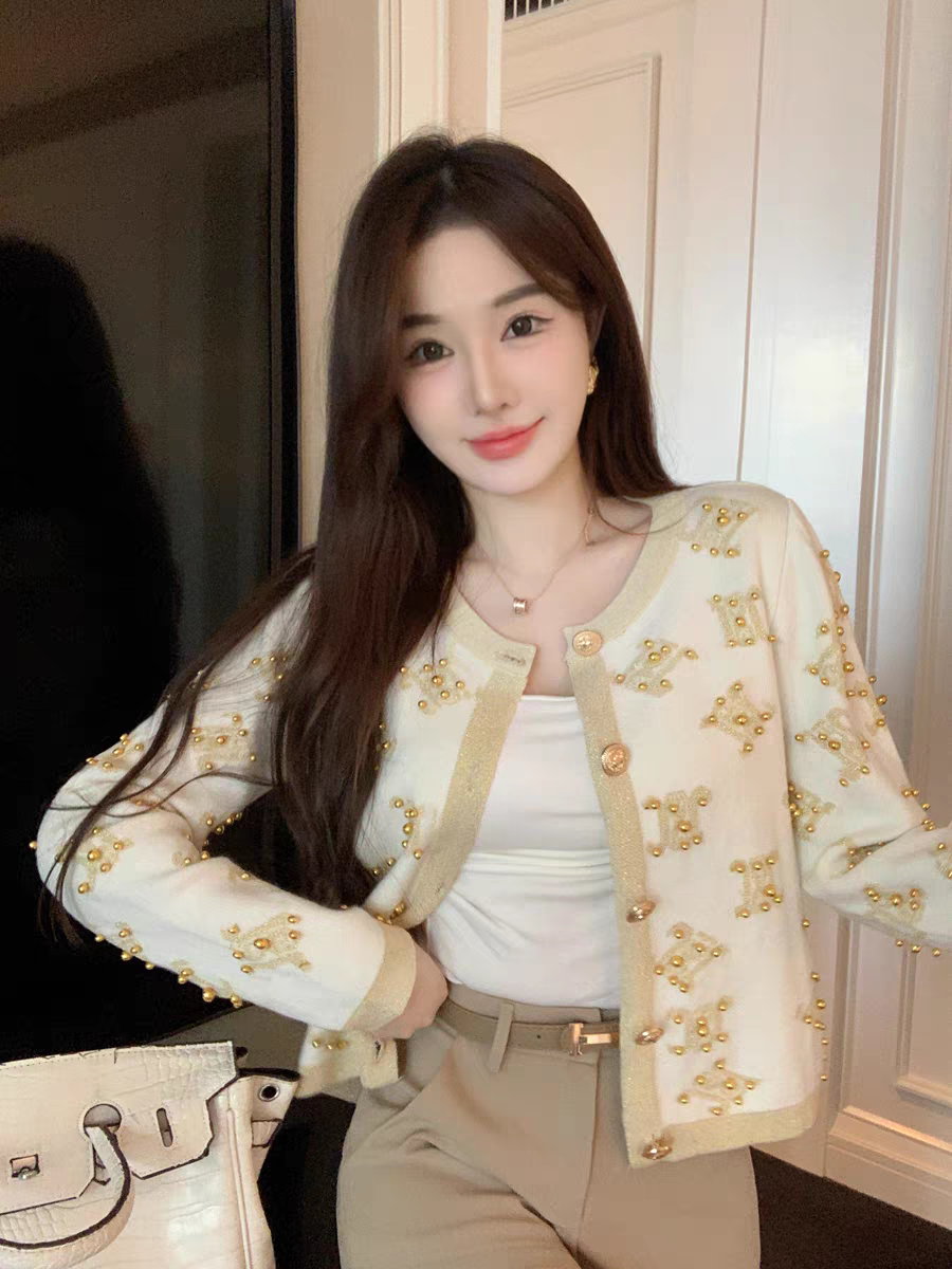 【outer】ニットカーディガンG23580