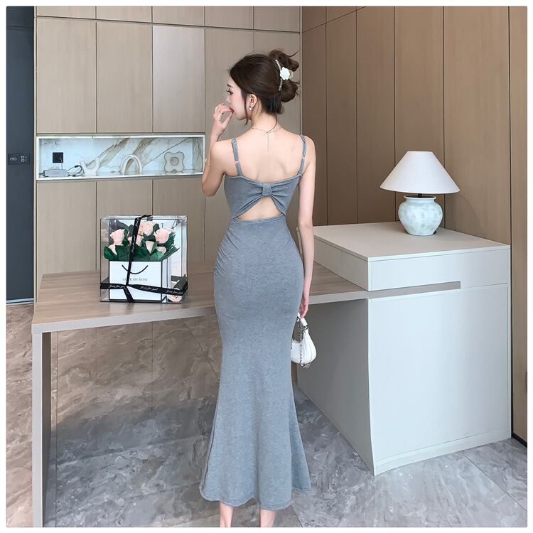 【dress】バックで綺麗キャミワンピース G20487