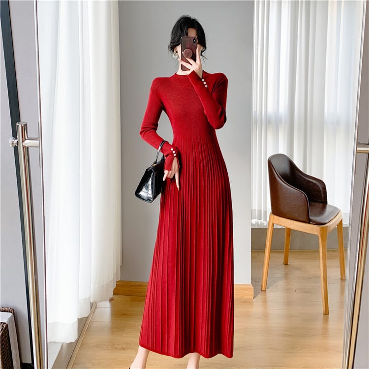 【dress】ニットワンピース　M28021
