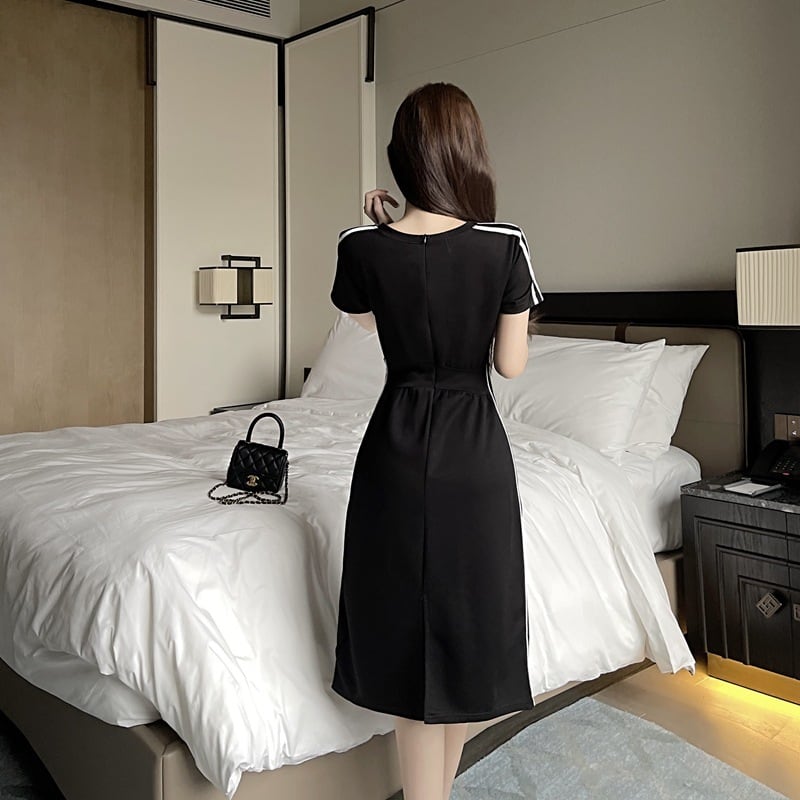 【dress】切り替えデニムワンピース G21387