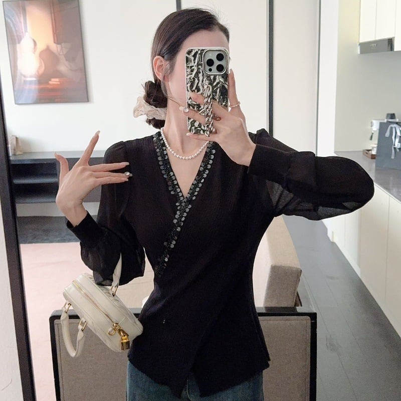 【tops】不規則 イレギュラードッキングトップス　M29387