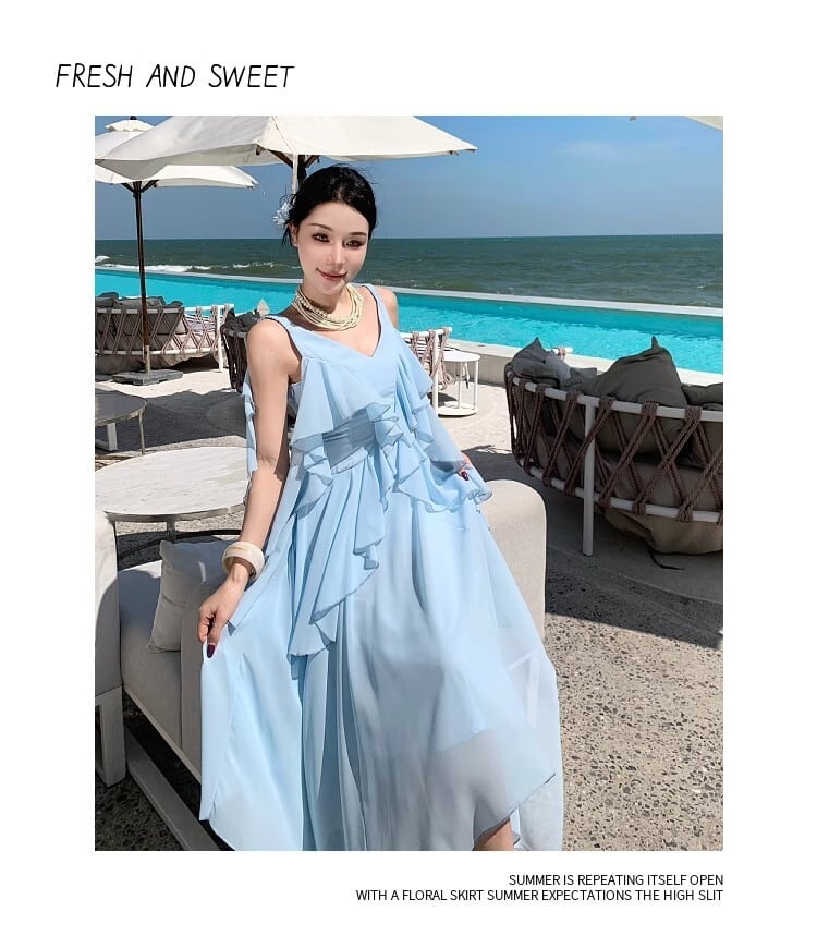 【dress】キャミデートワンピース　M30112