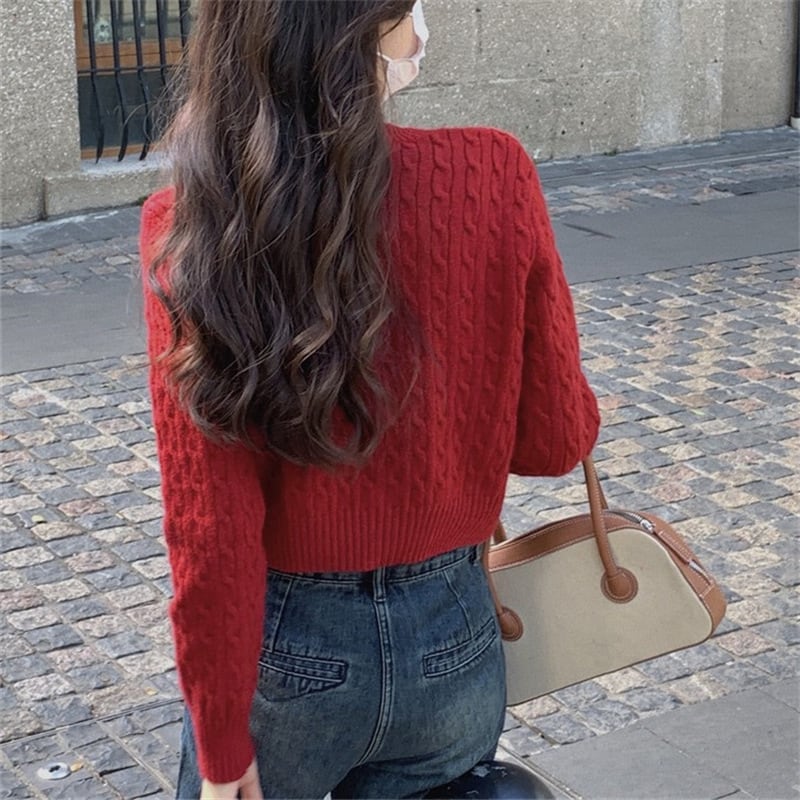【outer】ニットカーデ　M25957