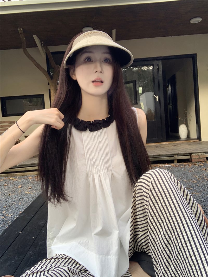 【tops】ノースリーブトップス　M24893