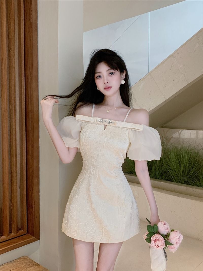 【dress】デートワンピース　M24386