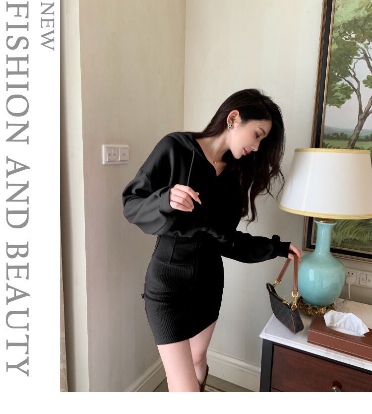 【dress】フード付きワンピース　M18720