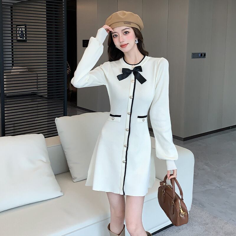 【dress】ニットワンピース　M27006