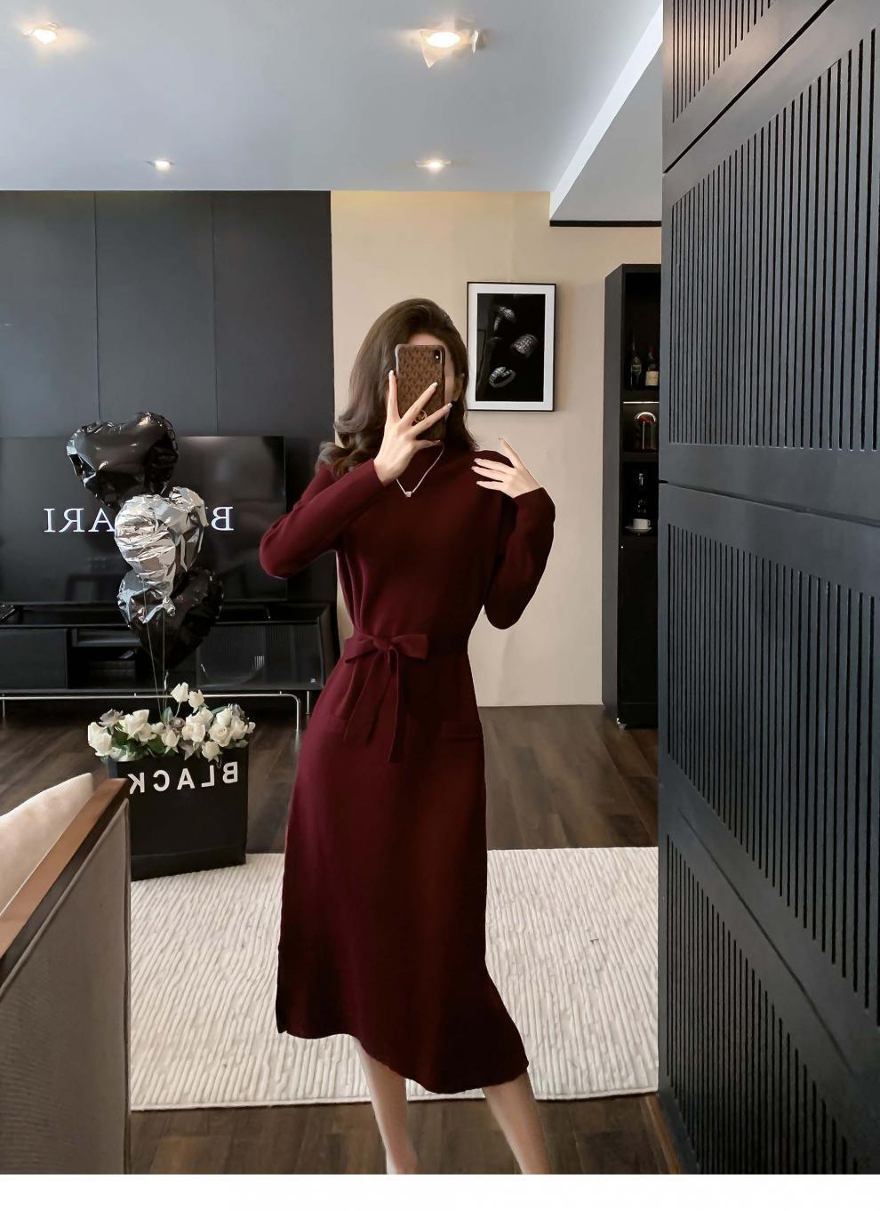 【dress】ニットワンピース　M18793