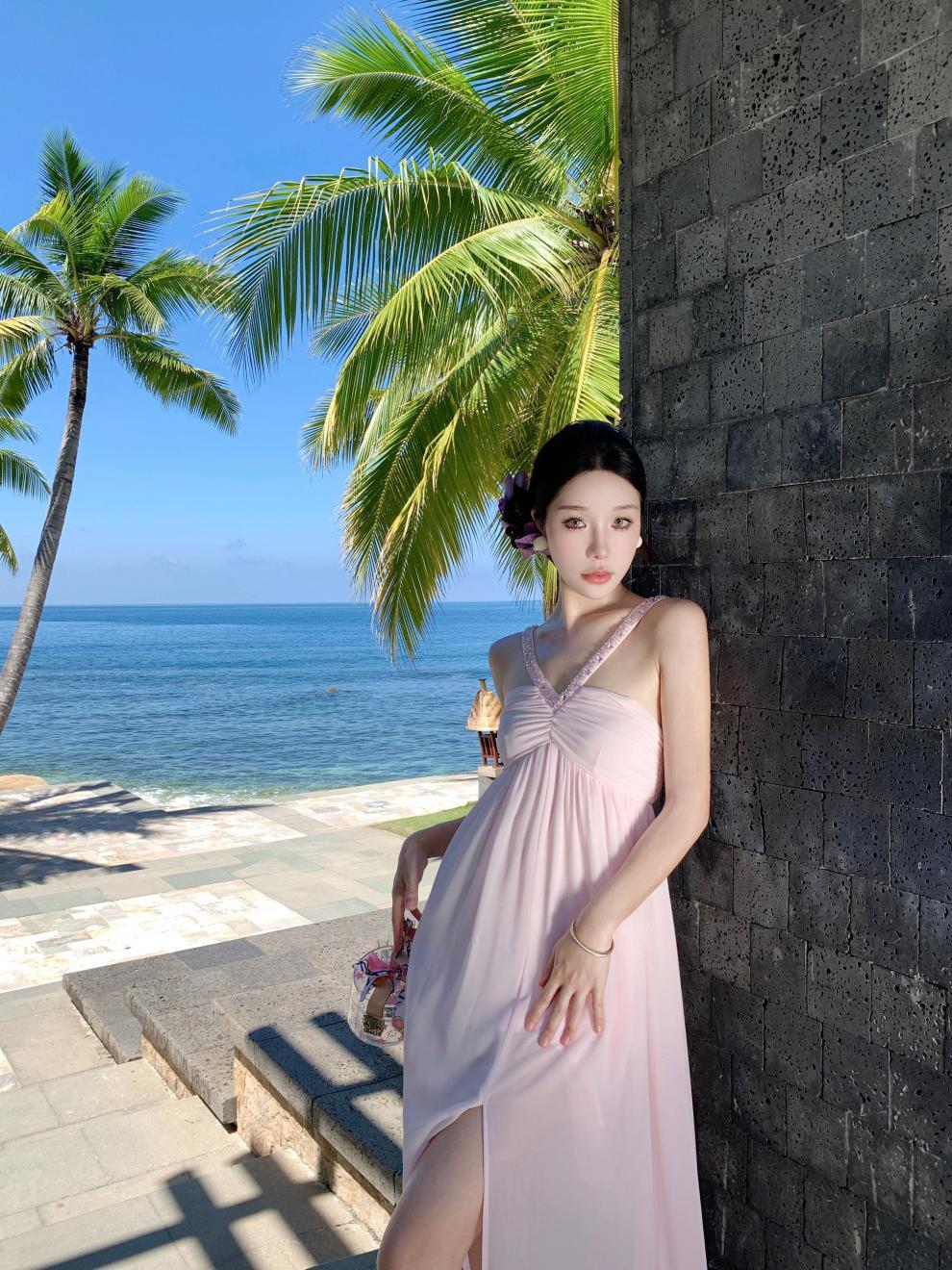 【dress】ホルターネックワンピース　M25190