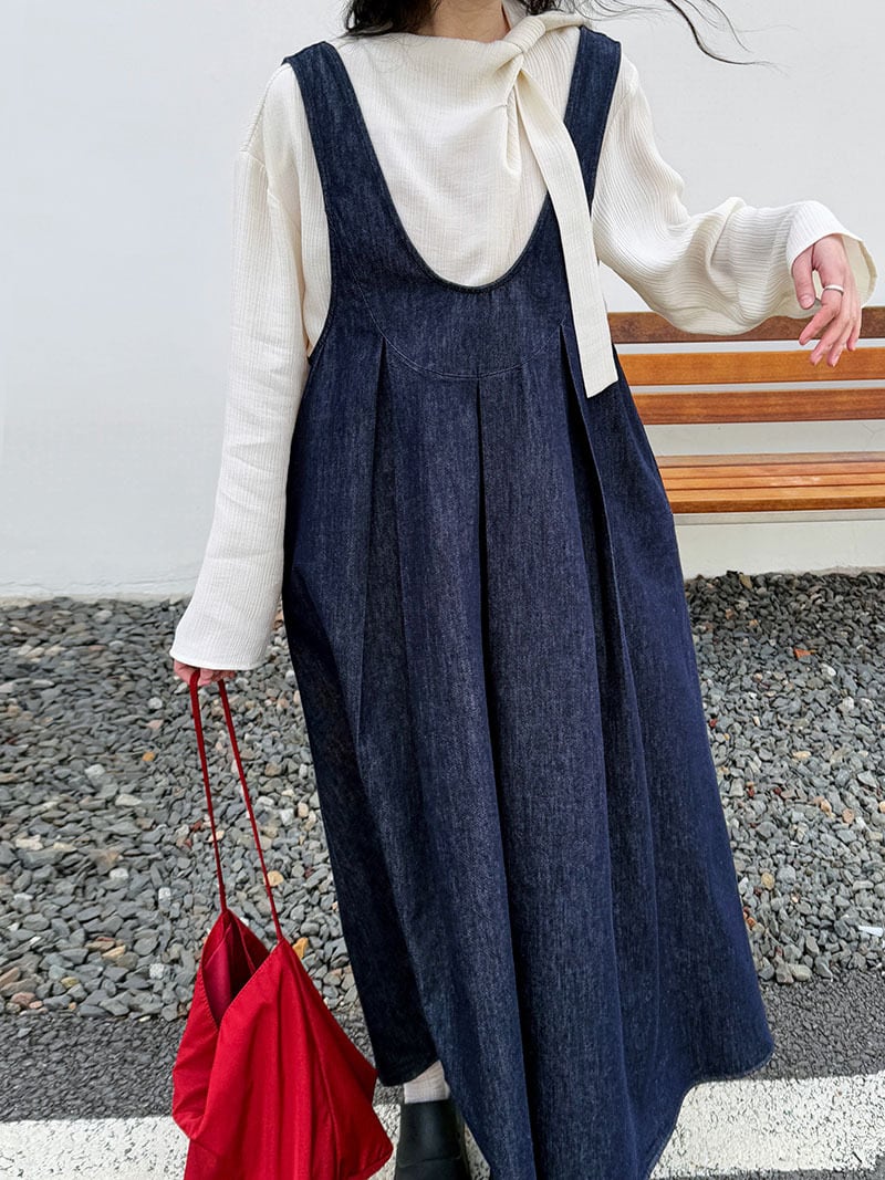 【dress】デニムワンピース　M29957