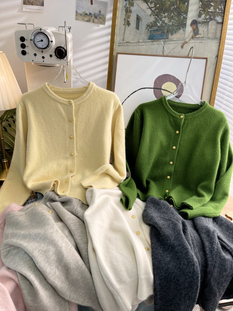 【outer】シンプルカーディガン     N2824