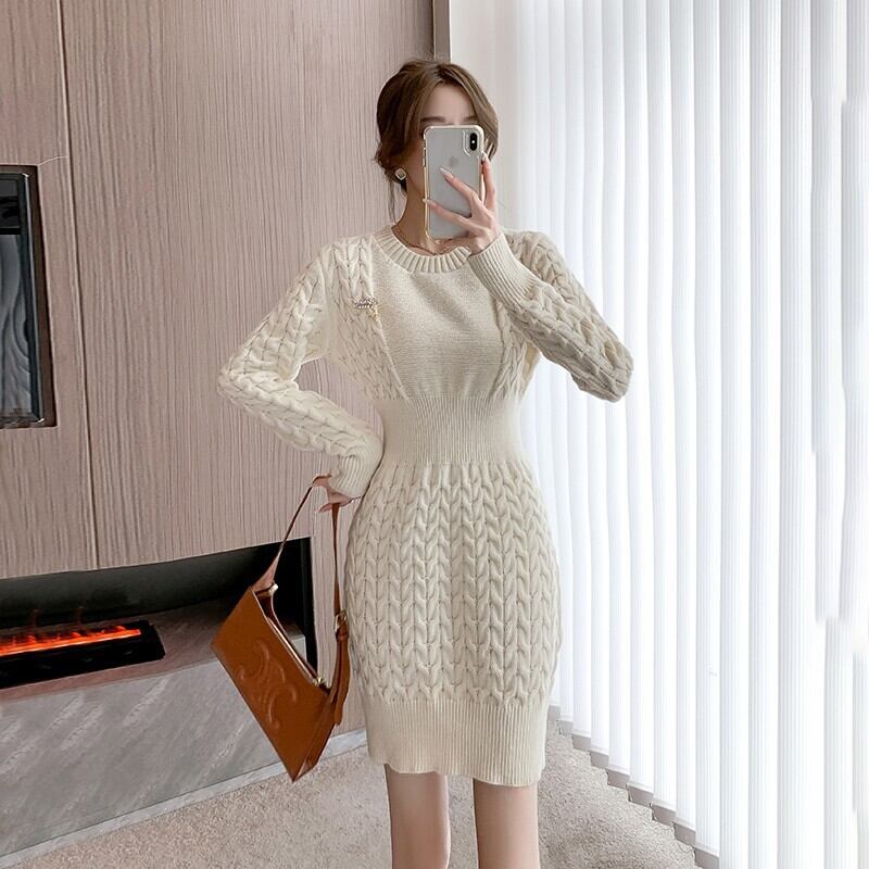 【dress】ニットワンピース　M18797